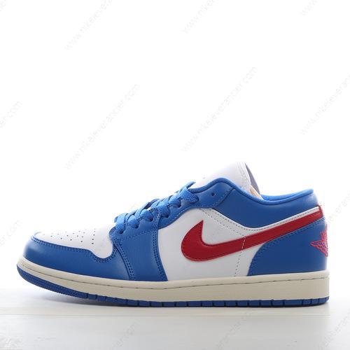 Goedkoop Nike Air Jordan 1 Low ‘Blauw Rood Wit’ Schoenen DC0774-416