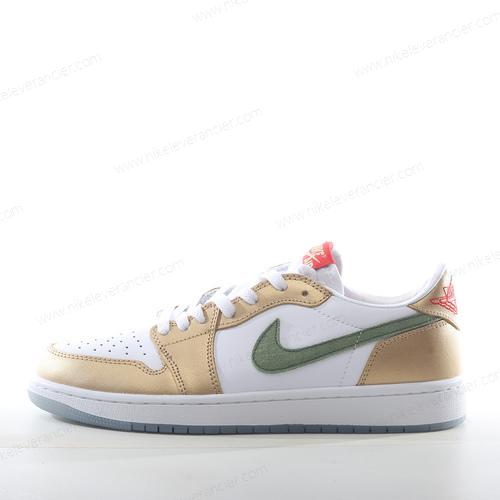Goedkoop Nike Air Jordan 1 Low OG ‘Groen Goud’ Schoenen FQ6593-100