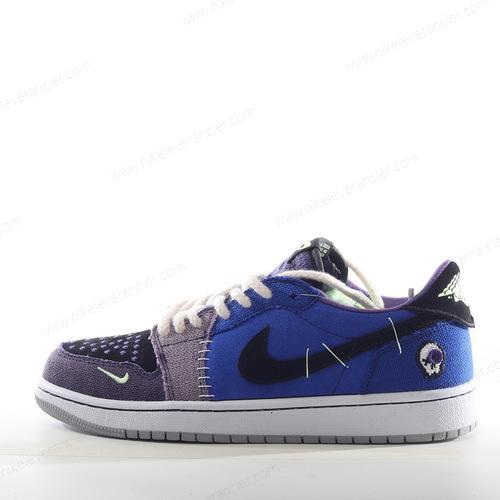 Goedkoop Nike Air Jordan 1 Low ‘Paars Grijs Bruin Groen’ Schoenen DZ7292-420