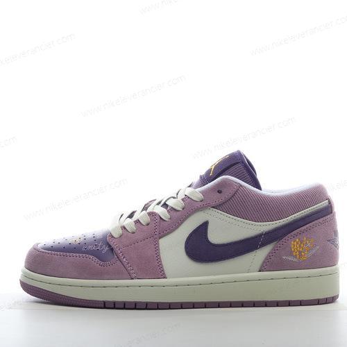 Goedkoop Nike Air Jordan 1 Low ‘Wit Roze Purper’ Schoenen DR8057-500