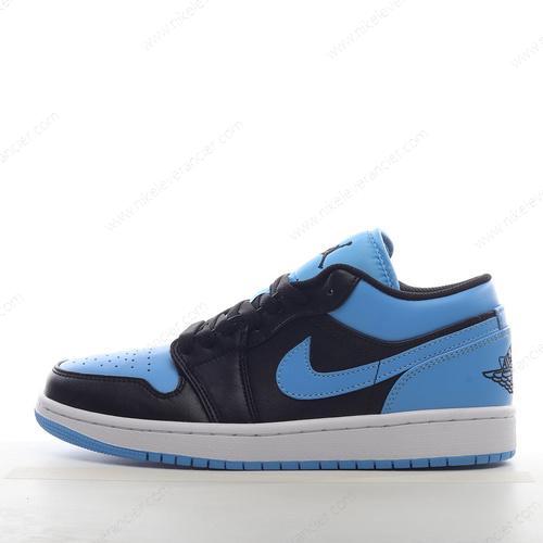 Goedkoop Nike Air Jordan 1 Low ‘Zwart Blauw Wit’ Schoenen 553558-041