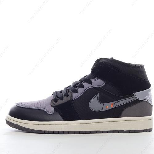 Goedkoop Nike Air Jordan 1 Mid SE ‘Zwart Grijs’ Schoenen DV0436-001