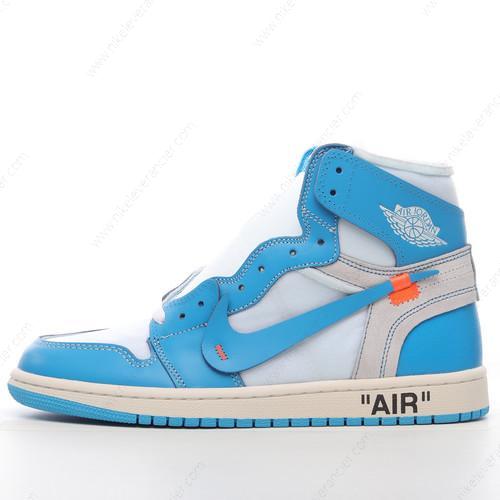 Goedkoop Nike Air Jordan 1 Retro High ‘Blauw Wit’ Schoenen AQ0818-148
