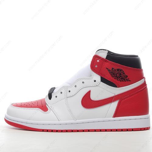 Goedkoop Nike Air Jordan 1 Retro High OG ‘Rood Wit’ Schoenen 555088-161