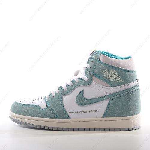 Goedkoop Nike Air Jordan 1 Retro High ‘Wit Groen’ Schoenen 555088-311