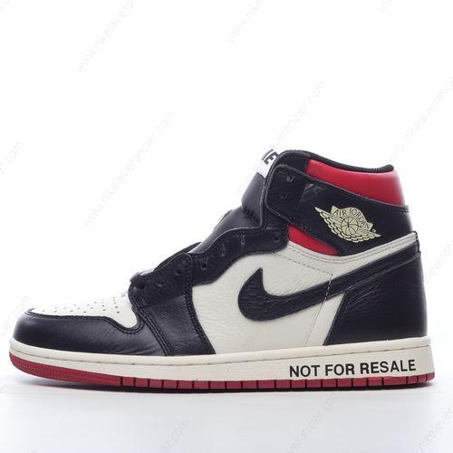Goedkoop Nike Air Jordan 1 Retro High ‘Zwart Rood’ Schoenen 861428-106