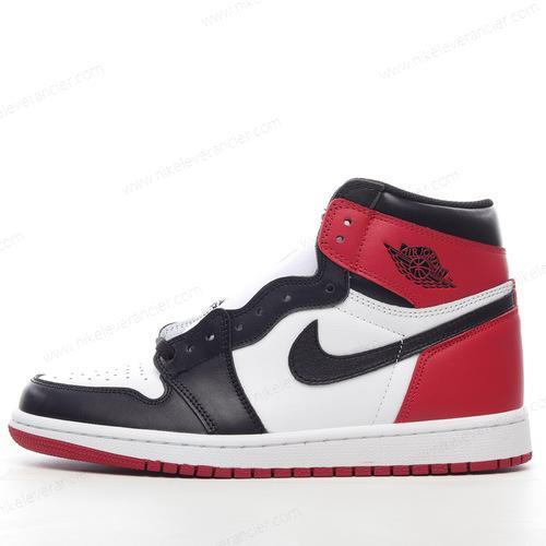 Goedkoop Nike Air Jordan 1 Retro High ‘Zwart Rood Wit’ Schoenen 555088-184