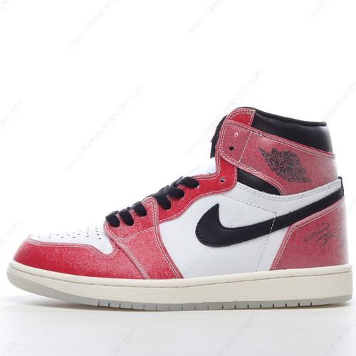 Goedkoop Nike Air Jordan 1 Retro High ‘Zwart Wit Rood’ Schoenen DA2728-100