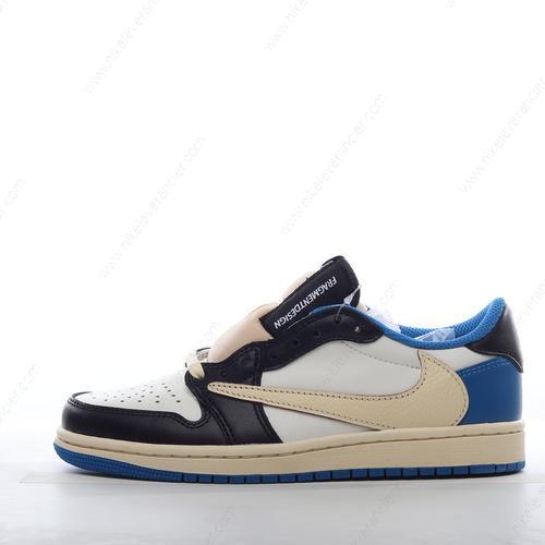 Goedkoop Nike Air Jordan 1 Retro Low OG ‘Wit Zwart Blauw’ Schoenen DM7866-140