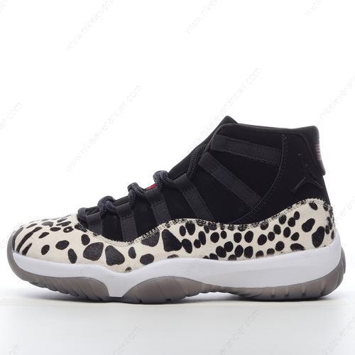 Goedkoop Nike Air Jordan 11 Retro High ‘Zwart Beige Wit’ Schoenen AR0715-010