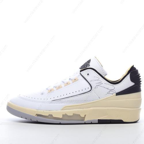 Goedkoop Nike Air Jordan 2 Low SP x Off-White ‘Wit Zwart’ Schoenen DJ4375-101