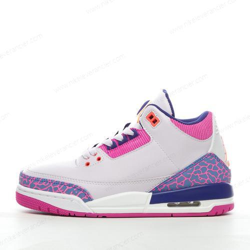 Goedkoop Nike Air Jordan 3 Retro ‘Roze Wit Blauw’ Schoenen 441140-500