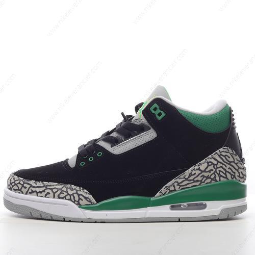 Goedkoop Nike Air Jordan 3 Retro ‘Zwart Groen Grijs Wit’ Schoenen DM0967-031