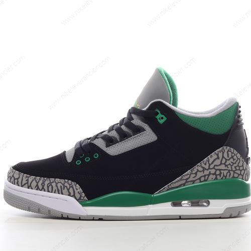 Goedkoop Nike Air Jordan 3 Retro ‘Zwart Zilver Wit Groen’ Schoenen CT8532-030