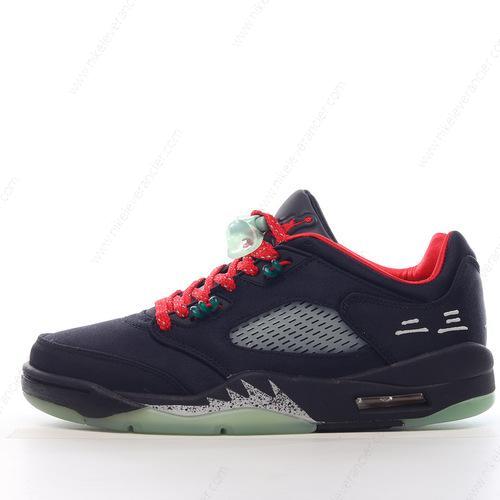Goedkoop Nike Air Jordan 5 Retro ‘Zwart Rood Zilver’ Schoenen DM4640-036