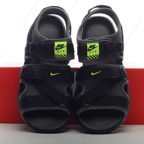 Goedkoop Nike Air Max Sol Volt Sandal Slide ‘Zwart Groen’ Schoenen DD9973-004