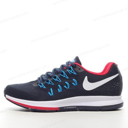 Goedkoop Nike Air Zoom Pegasus 33 ‘Blauw Zwart Wit Rood’ Schoenen