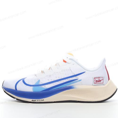 Goedkoop Nike Air Zoom Pegasus 37 ‘Wit Blauw’ Schoenen CQ9908-100