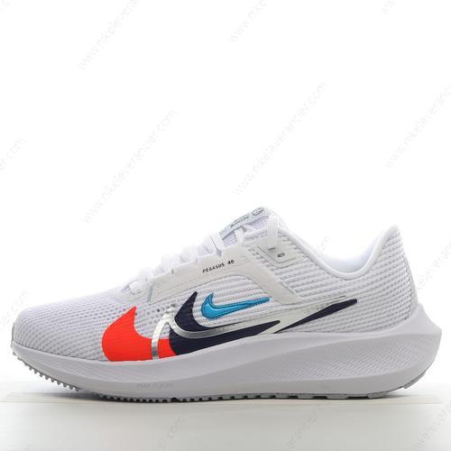 Goedkoop Nike Air Zoom Pegasus 40 ‘Wit Oranje Zwart Blauw’ Schoenen FB8866-100