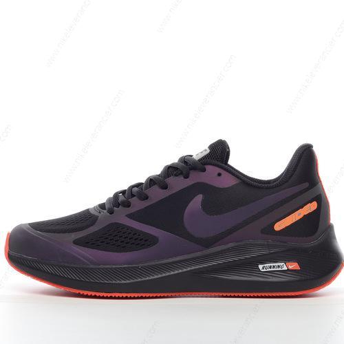 Goedkoop Nike Air Zoom Winflo 7 ‘Zwart Paars Oranje’ Schoenen CJ0291-055