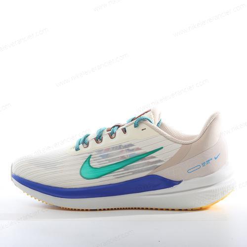 Goedkoop Nike Air Zoom Winflo 9 Premium ‘Wit Blauw Grijs Groen’ Schoenen DV8997-100