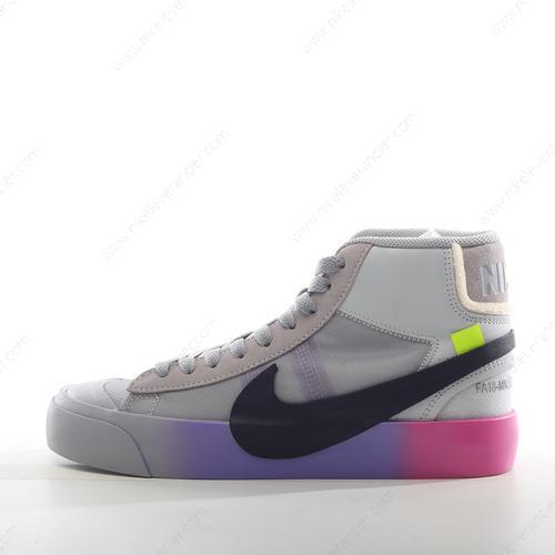 Goedkoop Nike Blazer Mid ‘Grijs Zuiver Zwart’ Schoenen AA3832-002