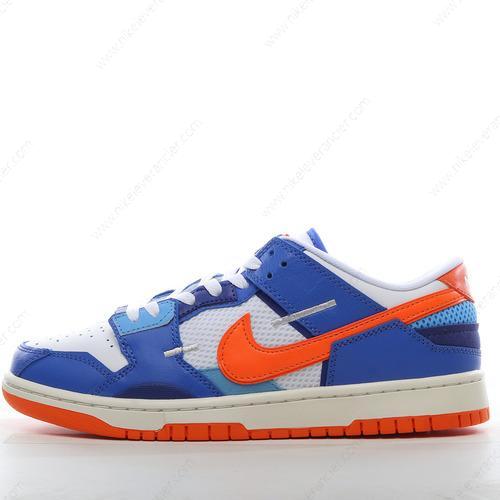 Goedkoop Nike Dunk Low Scrap ‘Blauw Wit Oranje’ Schoenen DM0128-100