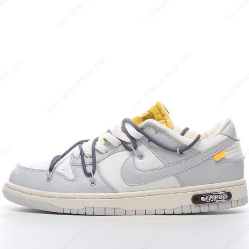 Goedkoop Nike Dunk Low x Off-White ‘Grijs Wit’ Schoenen DM1602-105