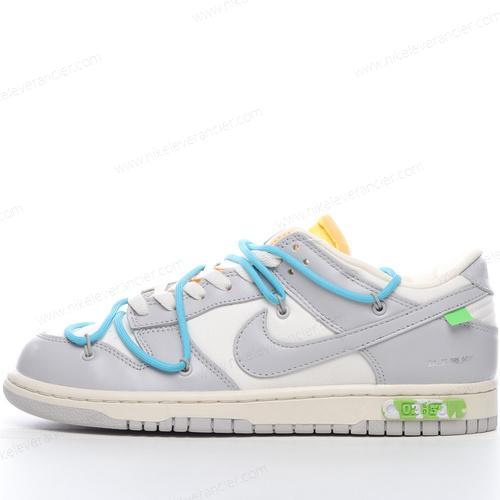 Goedkoop Nike Dunk Low x Off-White ‘Grijsblauw’ Schoenen DM1602-115