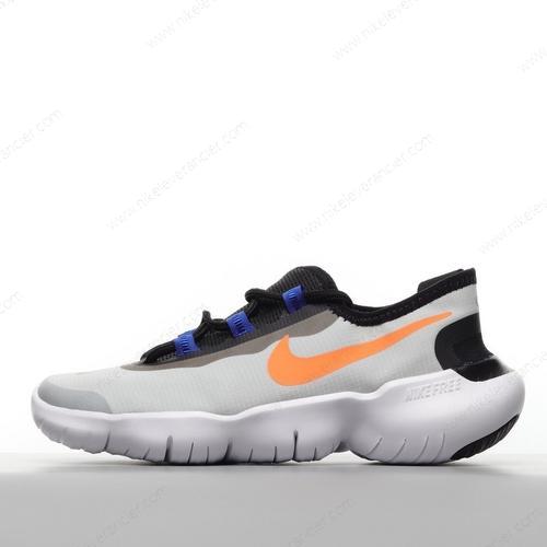 Goedkoop Nike Free Run 5.0 2020 ‘Grijs Zwart Oranje’ Schoenen CI9921-005