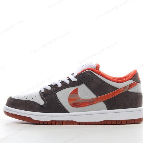 Goedkoop Nike SB Dunk Low ‘Grijs Zwart Rood’ Schoenen DH7782-001