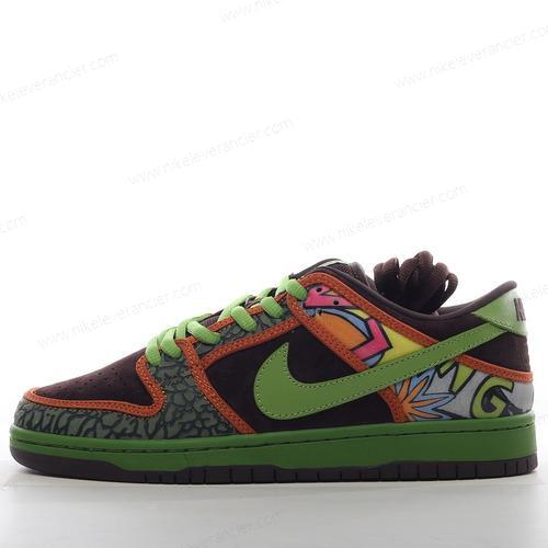 Goedkoop Nike SB Dunk Low ‘Groen Zwart Geel’ Schoenen 789841-332