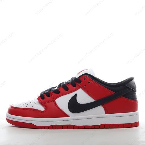 Goedkoop Nike SB Dunk Low ‘Rood Wit Zwart’ Schoenen BQ6817-600