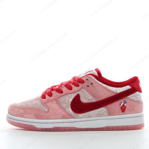 Goedkoop Nike SB Dunk Low ‘Roze Rood Wit’ Schoenen CT2552-800