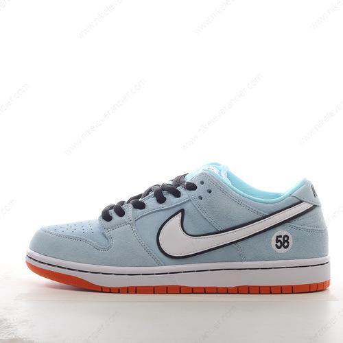 Goedkoop Nike SB Dunk Low ‘Wit Blauw Zwart’ Schoenen BQ6817-401